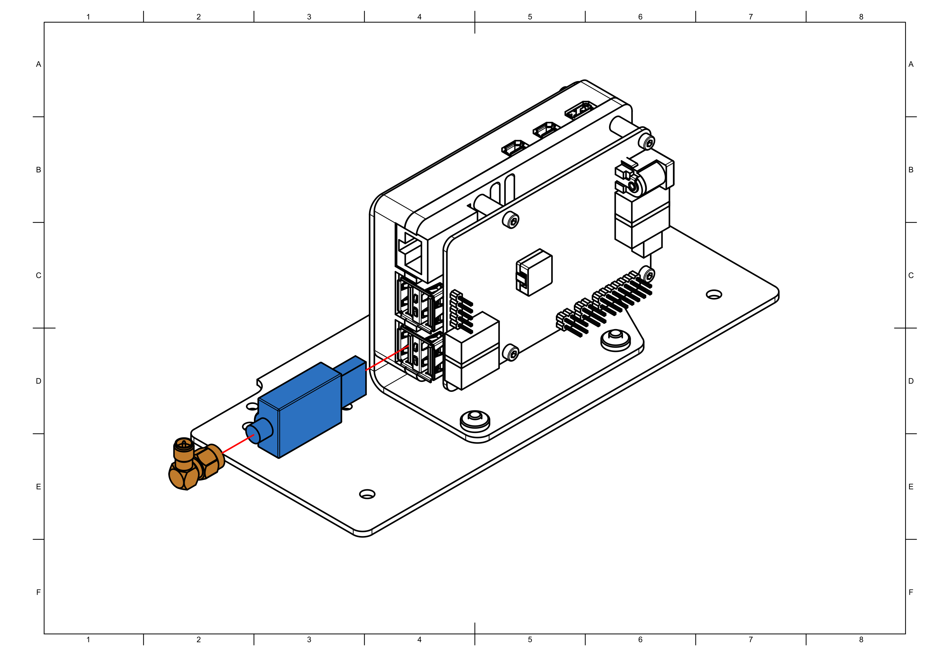 Attaching wifi adapter