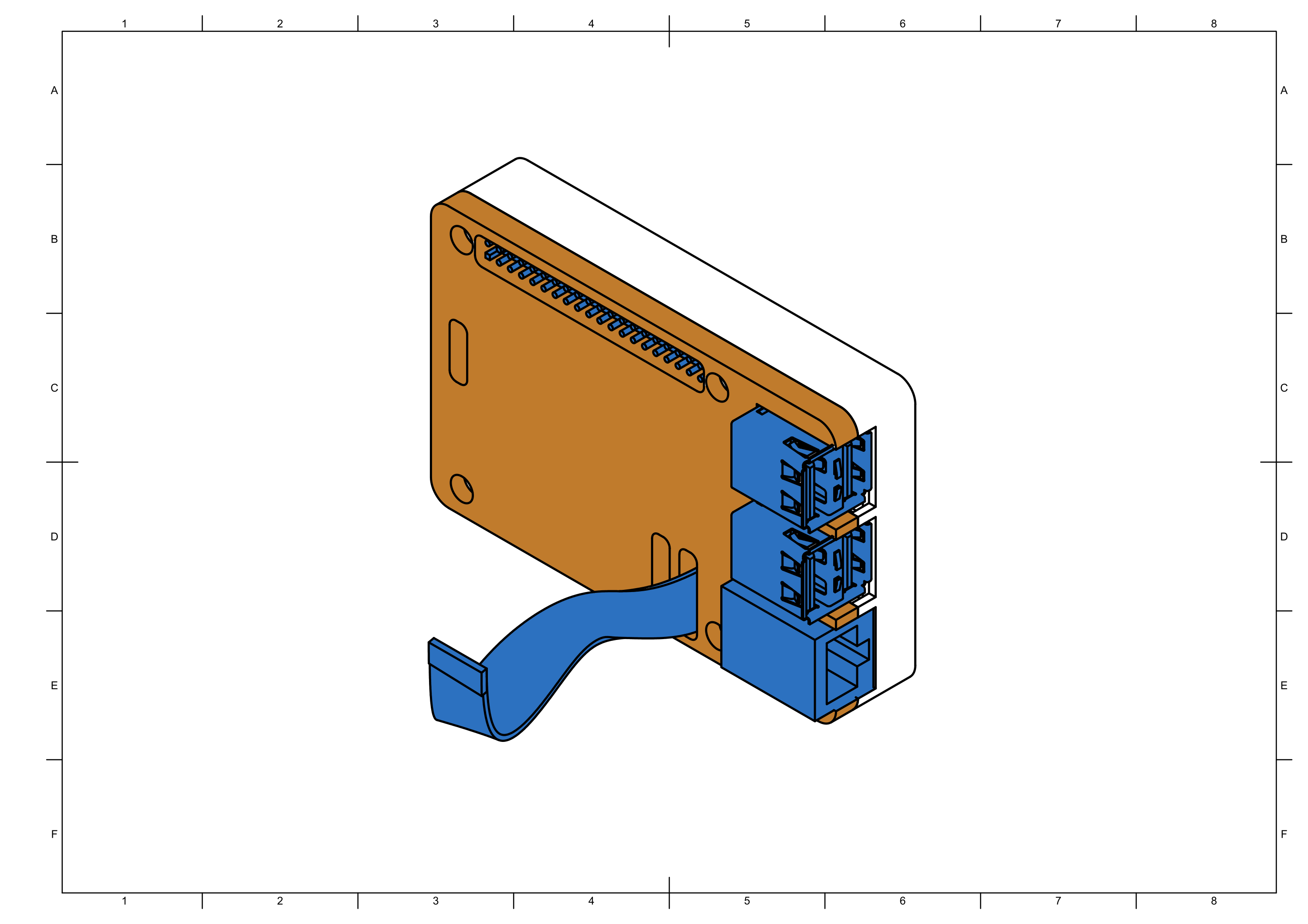 Closed Rpi case